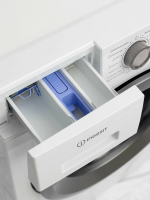 Cтиральная машина Indesit ILS3 71291 S, 7 кг, инверторный мотор, белый/серый