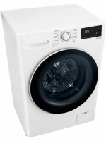 Стиральная машина LG F2V3HS0W, узкая, 7 кг, с паром, инверторный двигатель, белый