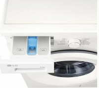 Стиральная машина LG F2Y1WS3W, 6.5кг, инвертор, белый