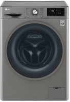 Стиральная машина с сушкой LG F4J6TNP8S, серый