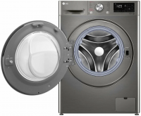 Стиральная машина LG F4R6VYGCP, 8 кг, серый