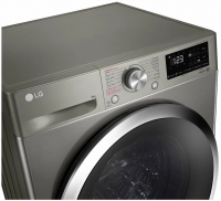Стиральная машина LG F4R6VYGCP, 8 кг, серый
