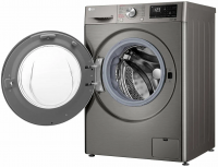 Стиральная машина LG F4R6VYGCP, 8 кг, серый