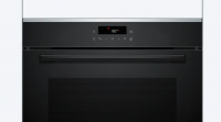 Духовой шкаф Bosch HBG272EB3 Serie 4, пиролиз, телескопы, черный/нержавеющая сталь (Польша)