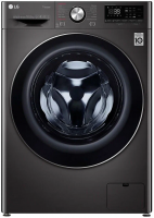 Стиральная машина LG F4V9RWP2E, 1400 об/мин, Wi-Fi, дисплей, таймер, серый
