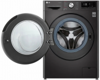 Стиральная машина LG F4V9RWP2E, 1400 об/мин, Wi-Fi, дисплей, таймер, серый