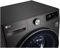 Стиральная машина LG F4V9RWP2E, 1400 об/мин, Wi-Fi, дисплей, таймер, серый
