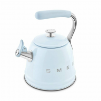 Чайник со свистком SMEG WKF01PB, голубой