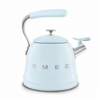Чайник со свистком SMEG WKF01PB, голубой