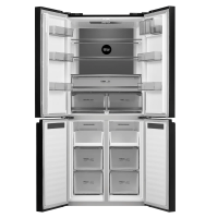 Холодильник Cross Door MAUNFELD MFF192NFB01 Inverter, Total No Frost, черный