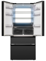 Холодильник French Door MAUNFELD MFF190NFDSB01 Inverter, KITFit, Total No Frost, черный