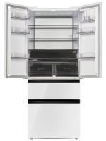 Холодильник French Door MAUNFELD MFF190NFDPW01 Inverter, KITFit, Total No Frost, белый