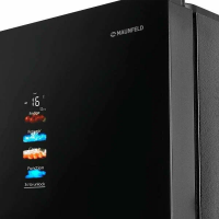 Холодильник French Door MAUNFELD MFF190NFDB01 Inverter, Total No Frost, черный