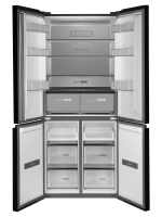 Холодильник Cross Door MAUNFELD MFF190NFB01 Inverter, KITFit, Total No Frost, черный