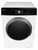 Стиральная машина MAUNFELD MFWM128WH400 ST INVERTER, пар, белый