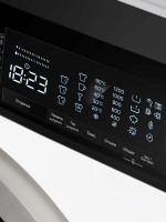 Стиральная машина MAUNFELD MFWM128WH400 ST INVERTER, пар, белый
