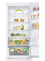Холодильник LG GC-B509FQQW, инвертер, No Frost, белый