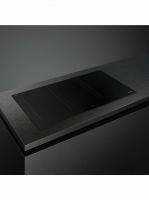 Варочная панель индукционная SMEG SIM3964N, черный матовый