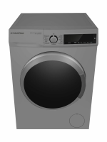 Стиральная машина Maunfeld MFWM128SL400 ST INVERTER, инверторный двигатель, с паром, серый