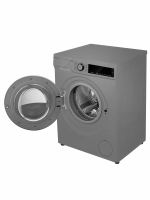 Стиральная машина Maunfeld MFWM128SL400 ST INVERTER, инверторный двигатель, с паром, серый