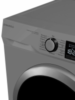Стиральная машина Maunfeld MFWM128SL400 ST INVERTER, инверторный двигатель, с паром, серый