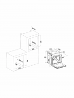 Духовой шкаф электрический DeLonghi DEO 615 NB Fabiola, чёрный