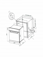Духовой шкаф электрический Delonghi DEO 775 NB SAVIA, черный