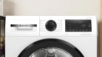 Сушильная машина Bosch WQG24501BY, белый/черный