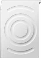 Сушильная машина Bosch WQG24501BY, белый/черный