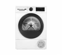 Сушильная машина Bosch WQG24501BY, белый/черный