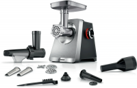 Мясорубка Bosch MFWS835M, черный/серебристый