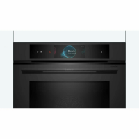 Духовой шкаф c паром и СВЧ Bosch HNG978NM1, пиролиз, термощуп, TFT дисплей, черный матовый (Германия)