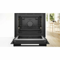 Духовой шкаф c паром и СВЧ Bosch HNG978NM1, пиролиз, термощуп, TFT дисплей, черный матовый (Германия)