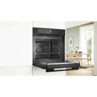 Духовой шкаф c паром и СВЧ Bosch HNG978NM1, пиролиз, термощуп, TFT дисплей, черный матовый (Германия)