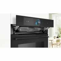 Духовой шкаф c паром и СВЧ Bosch HNG978NM1, пиролиз, термощуп, TFT дисплей, черный матовый (Германия)