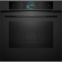 Духовой шкаф c паром Bosch HSG938EM1, TFT дисплей, черный матовый (Германия)