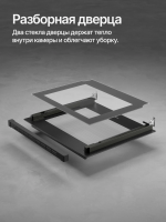 Духовой шкаф электрический Kuppersberg HF 615 B, черный