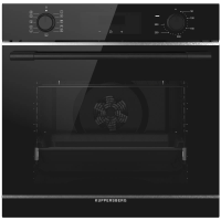 Духовой шкаф электрический Kuppersberg HO 622 BX (Модификация 2026), черный