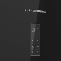 Холодильник Kuppersberg RFCN 2018 BG (Модификация 2026), Total No Frost, черное стекло