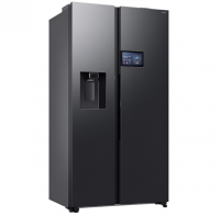 Холодильник Samsung RS90F65D1FWT, No Frost, черный/металл