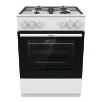 Плита комбинированная Gorenje GK6A40WFFM, белый