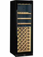Винный шкаф Hiberg ROYAL WX 190, на 90 бутылок для вина, инверторный компрессор, черный