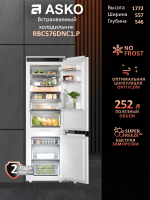 Холодильник встраиваемый Asko RBC576DNC1.P, 177,2 см, No Frost