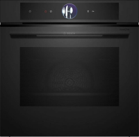Духовой шкаф Bosch HBG976MM1, пиролиз, телескопы, TFT дисплей, черный/матовый (Германия)