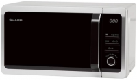 Микроволновая печь Sharp R-2852RSL (серебристый/чёрный)