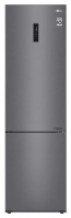 Холодильник LG GA-B509CLSL, графит матовый
