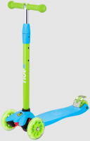 Детский самокат Ridex 3D Snappy 2.0 (голубой/зеленый)