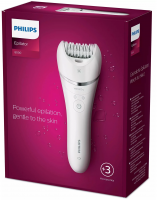 Эпилятор Philips BRE700 Epilator Series 8000 (белый)