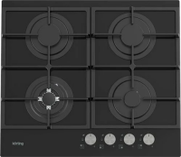 Газовая варочная панель Korting HGG 6722 CTN, черный