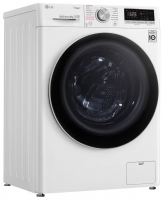 Стиральная машина с паром LG F4V5VS0W, инвертер, 9кг, 1400об, белый